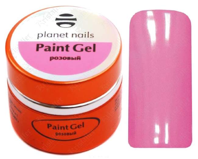 Гель-краска Planet Nails, Paint gel, Pink, 5g