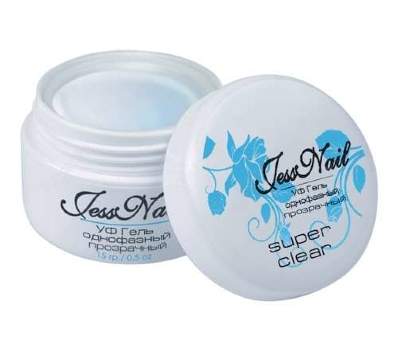 Гель однофазный Jess nail, super clear, 15ml