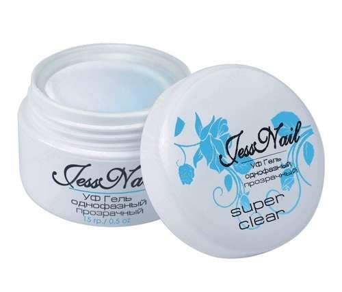 Гель однофазный Jess nail, super clear, 15ml