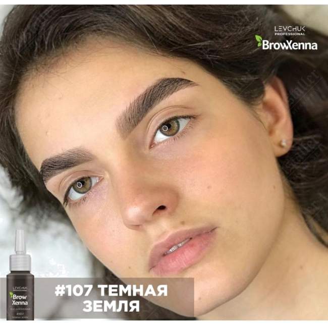 Хна для бровей Шатен №107 Хна для бровей Шатен №107